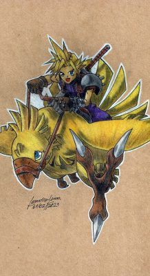 CLOUD Y CHOCOBO 2